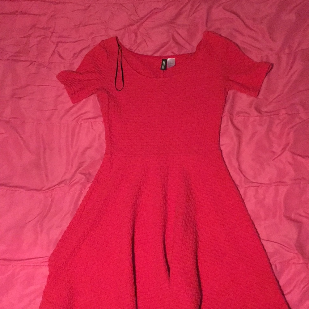 Red dress